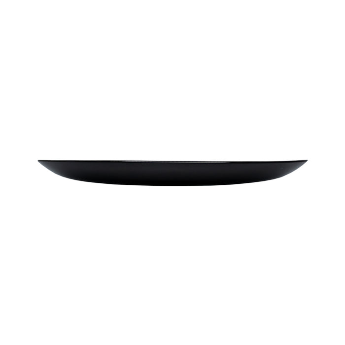 Plato Coupe 27.3 cm Vidrio Templado Opal Negro Evolutions