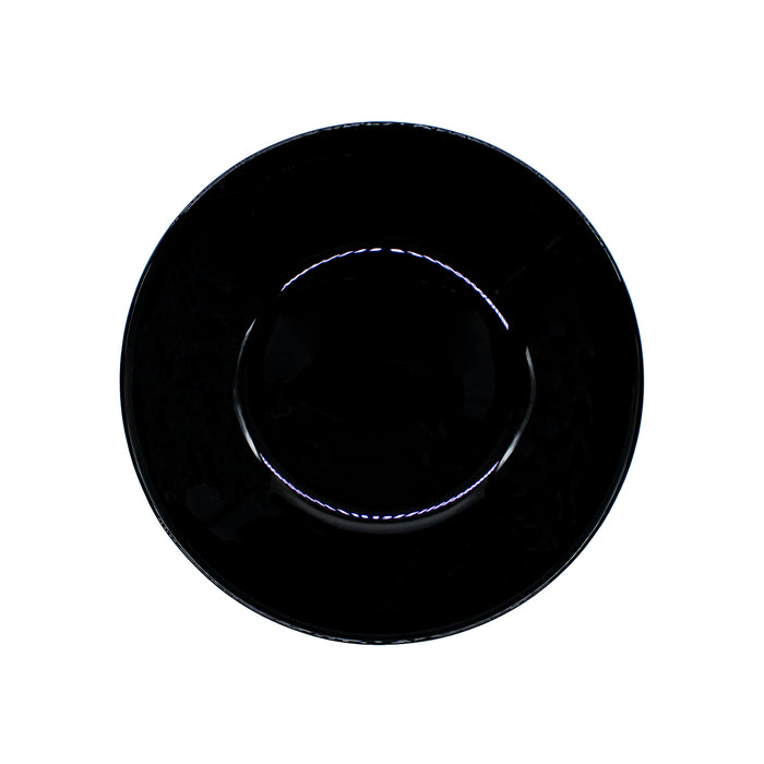 Plato Sopa 26 1/4 Oz (776ml) 19.9 cm Vidrio Templado Opal Negro Evolutions
