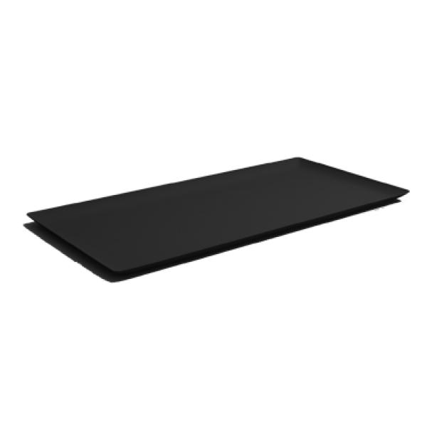 Bandeja Recta II R Negro 6 Piezas OUTLET