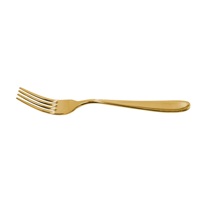 Tenedor Servicio 23 Cm PVD Gold Milord