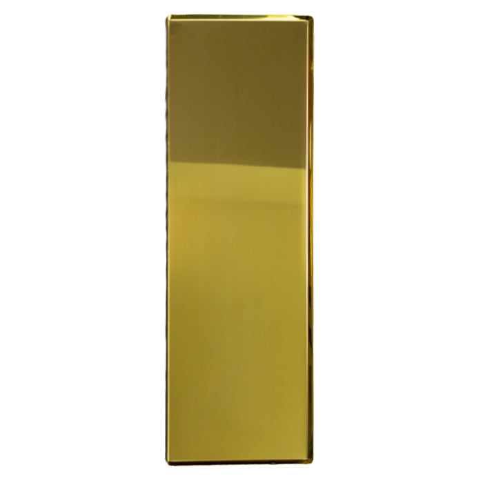 Charola Rectangular 50 X 20 Cm Acero Inoxidable PVD Gold