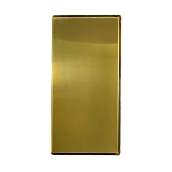 Charola Rectangular 35 X 20 Cm Acero Inoxidable PVD Gold