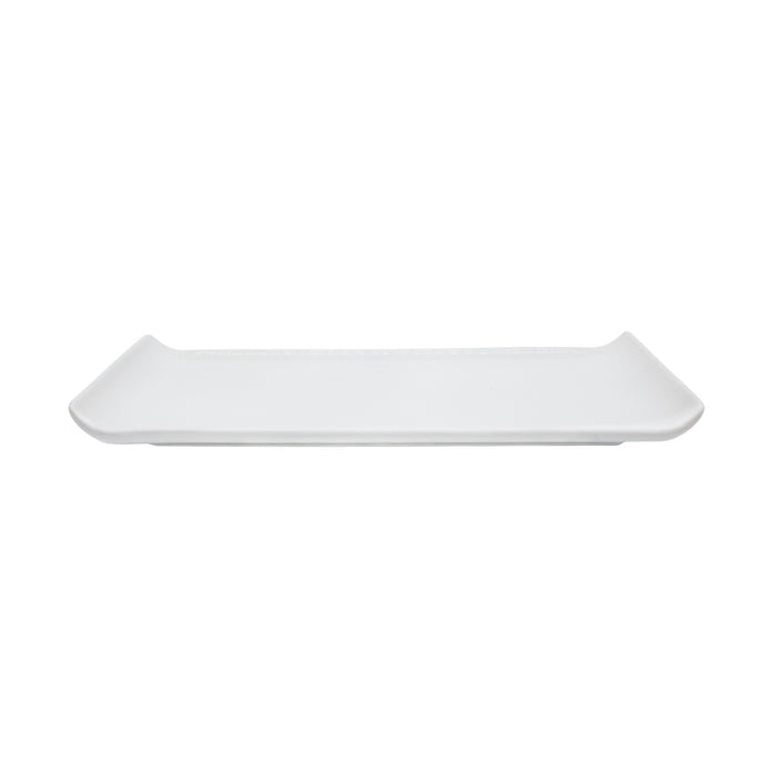 Plato Rectangular 30.3x14.4 cm Blanco Buffet