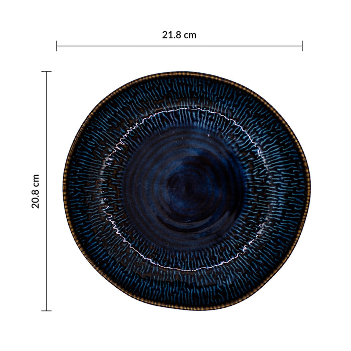 Bowl Organico 27 Oz (798ml) 21.8 cm Sapphire Blue Envisage Cascade