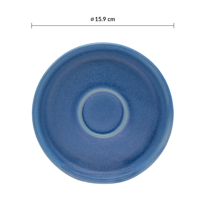 Plato Taza Cafe 15.9 cm Oslo Blue Emerge