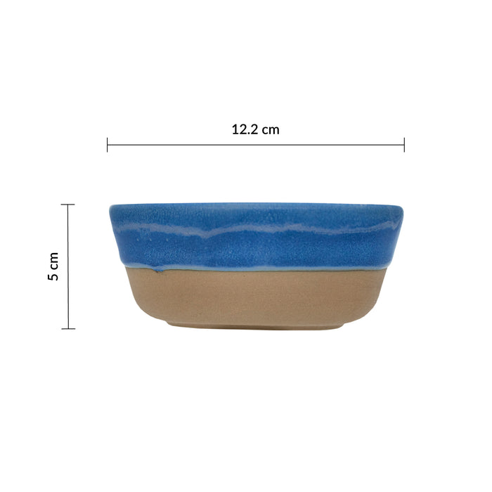 Salsera 12.2x8.9x5 cm Oslo Blue Emerge
