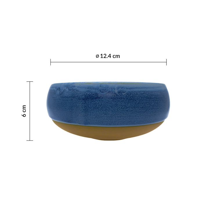 Bowl 15 1/3 Oz (453ml) 12.4x6 cm Oslo Blue Emerge