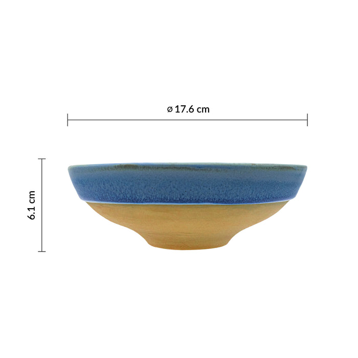Bowl 23 oz (680ml) 17.6 cm Oslo Blue Emerge