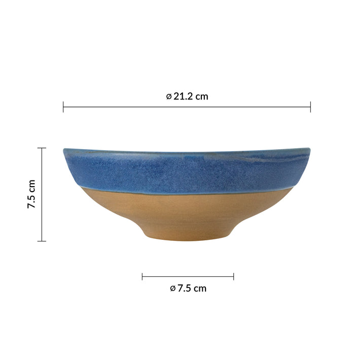 Bowl 1.3 Lt 21.2 cm Oslo Blue Emerge
