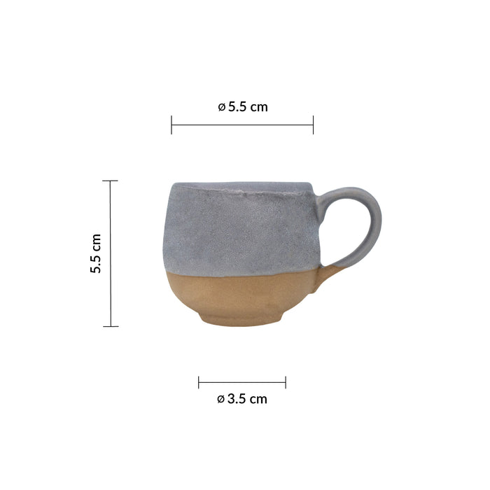 Taza Moka / Espresso 3 oz (88ml) Seattle Grey Emerge