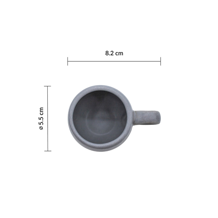 Taza Moka / Espresso 3 oz (88ml) Seattle Grey Emerge