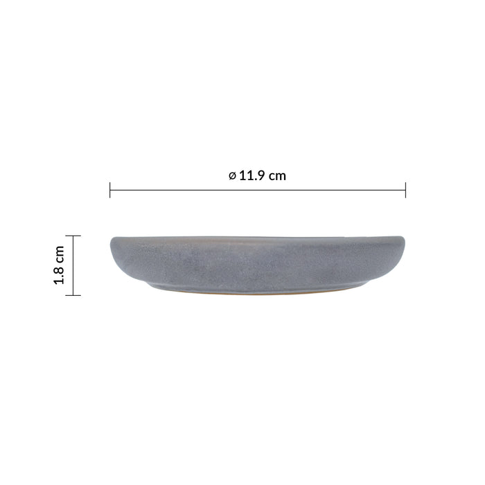 Plato Taza Moka 11.9 cm Seattle Grey Emerge