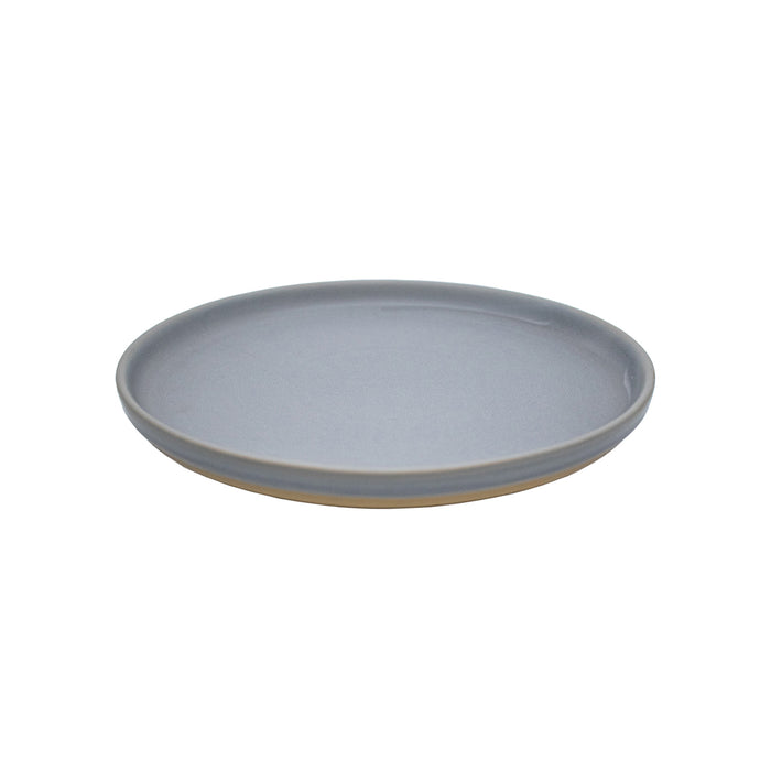 Plato Redondo Borde Alto 21 cm Seattle Grey Emerge