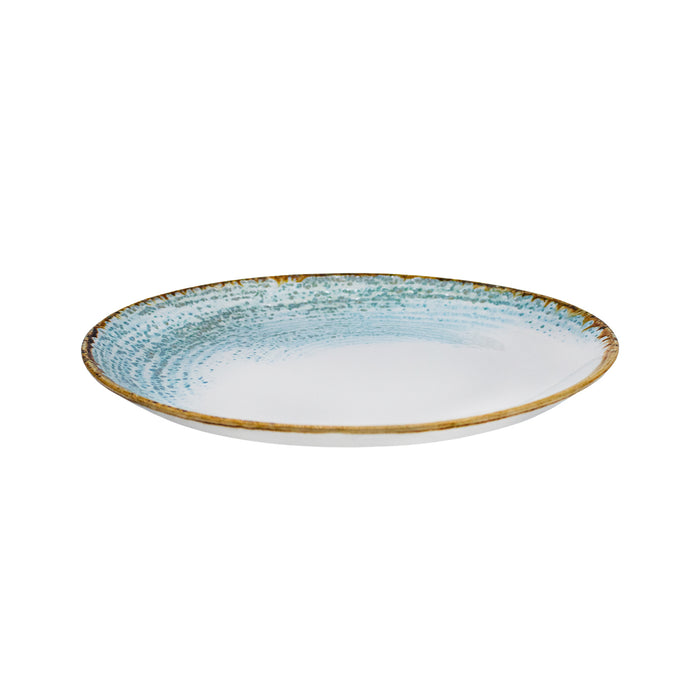 Plato Coupe 26 cm Aquamarine Homespun Accents