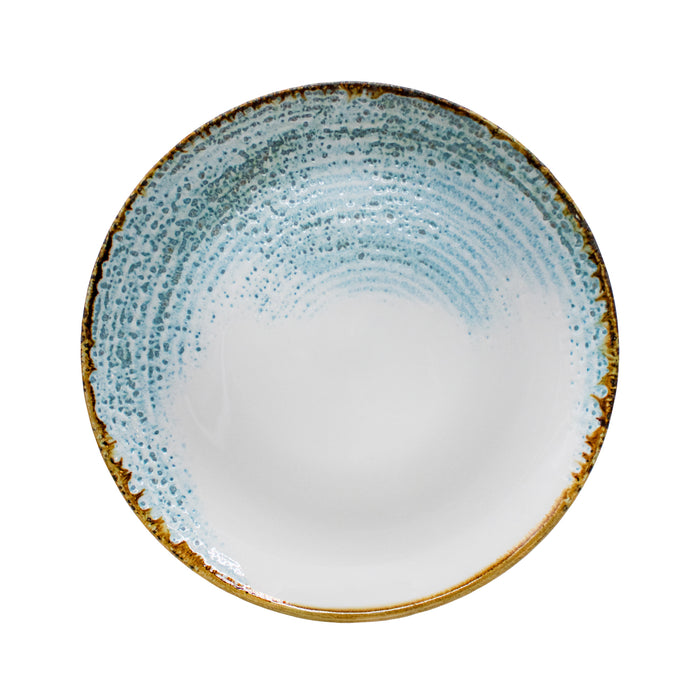 Plato Coupe 26 cm Aquamarine Homespun Accents