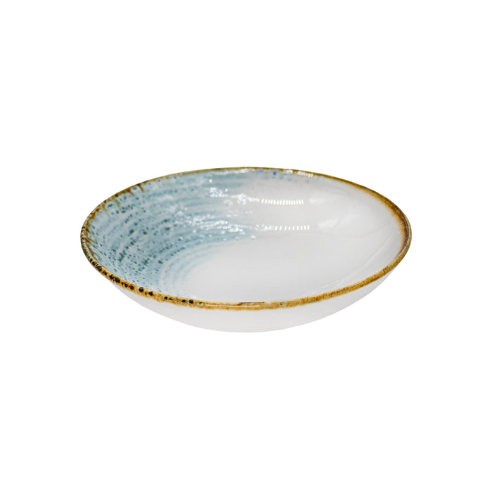 Bowl Coupe 18 cm Aquamarine Homespun Accents
