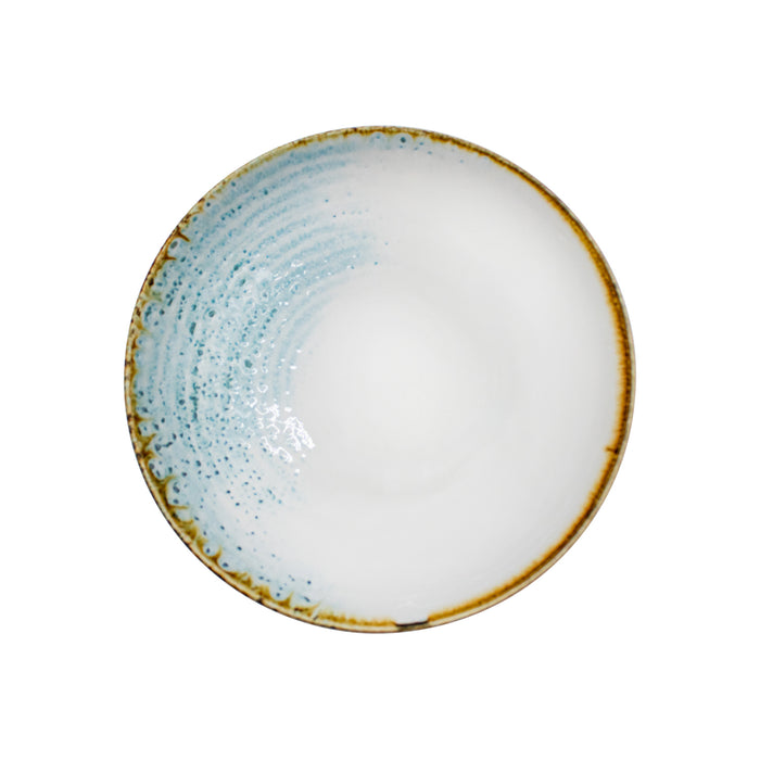 Bowl Coupe 18 cm Aquamarine Homespun Accents