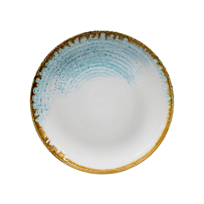 Plato Coupe 21.7 Cm Aquamarine Homespun Accents