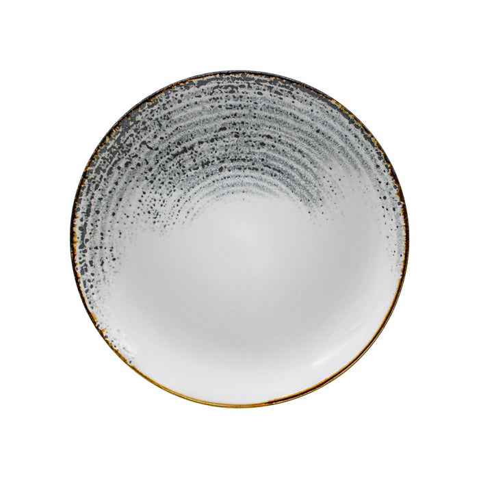 Plato Coupe 22 cm Jasper Grey Homespun Accents