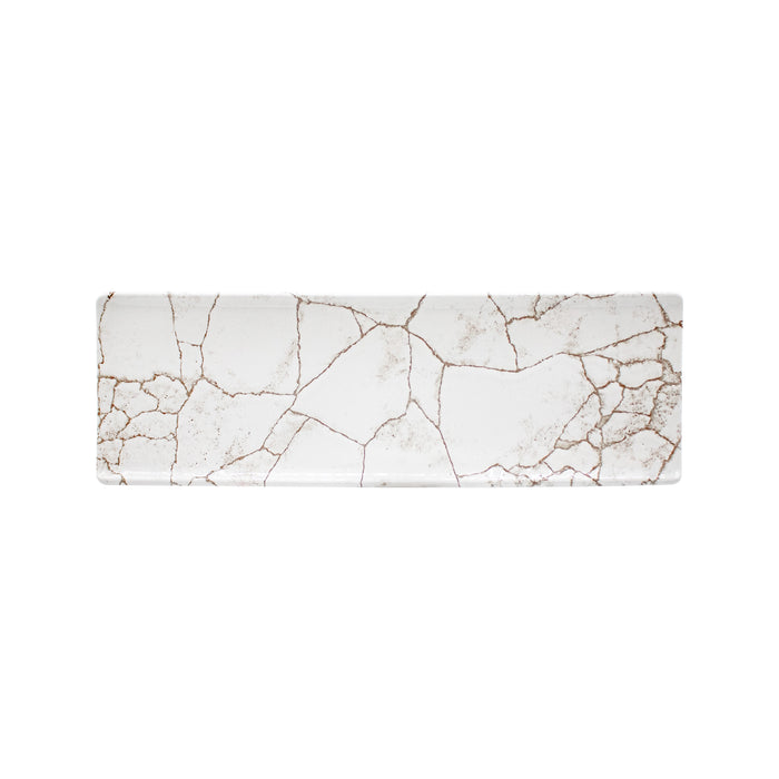 Charola 24.8x8.8 cm Agate Grey Kintsugi