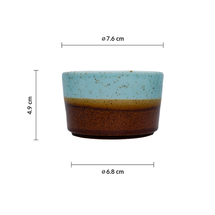 Ramekin 4.9 Cm 4 Oz (118ml) Siena Duck Egg Stonecast Nourish