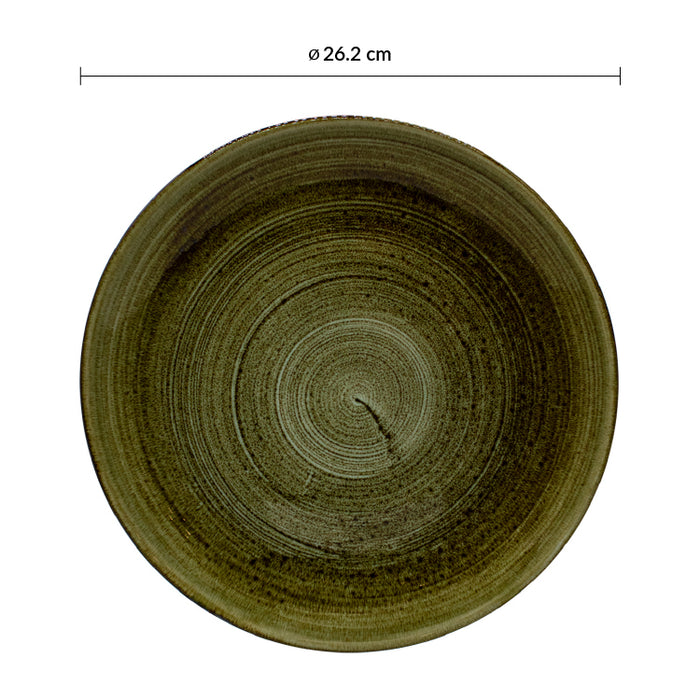 Plato Coupe 26.2 cm Olive Stonecast Plum