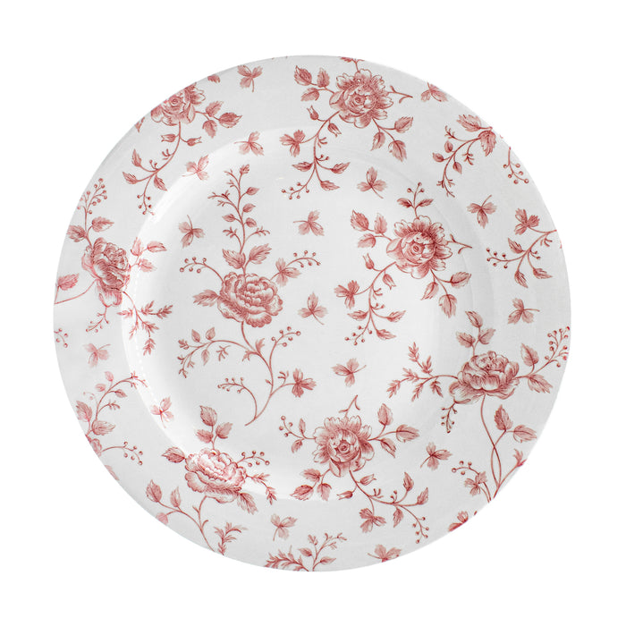 Plato Trinche 30.5 cm Rose Chintz Cranberry