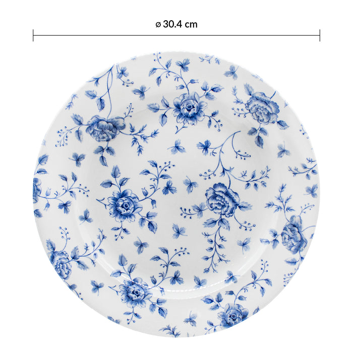 Plato Trinche 30.5 cm Rose Chintz Prague Vintage Prints