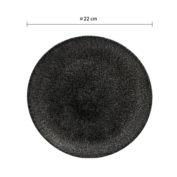 Plato Coupe 22 cm Quartz Black