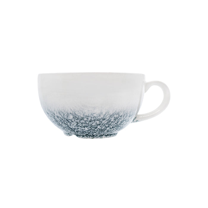 Taza Cafe 8 Oz (236ml) 5.5 Cm Topaz Blue Raku