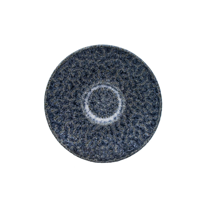 Plato Taza Moka 12 cm Topaz Blue Raku Studio Prints