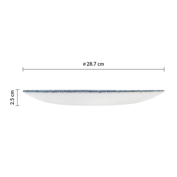 Plato Coupe 28.7 cm Topaz Blue