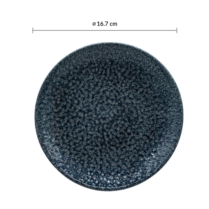 Plato Coupe 16.7 cm Topaz Blue