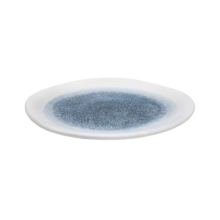 Plato Redondo Organico 25.8 cm Topaz Blue