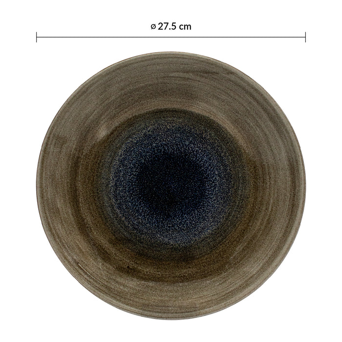 Plato Coupe 28.1 cm Bayou Stonecast Aqueous