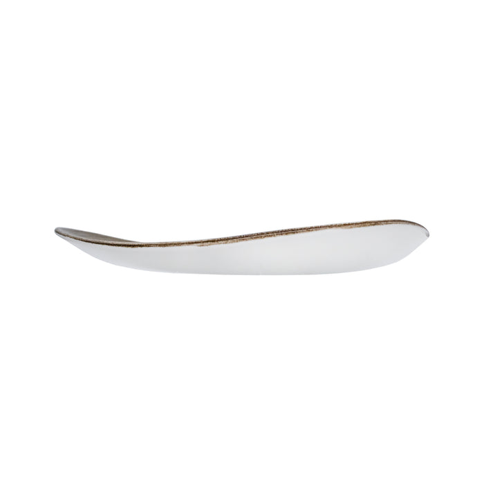 Plato Triangular 26.5 cm Bayou Stonecast Aqueous