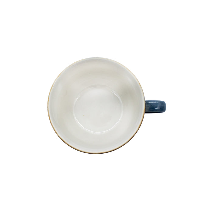 Taza Cafe 8 Oz (236ml) 5.6 Cm Blueberry Stonecast Beverage