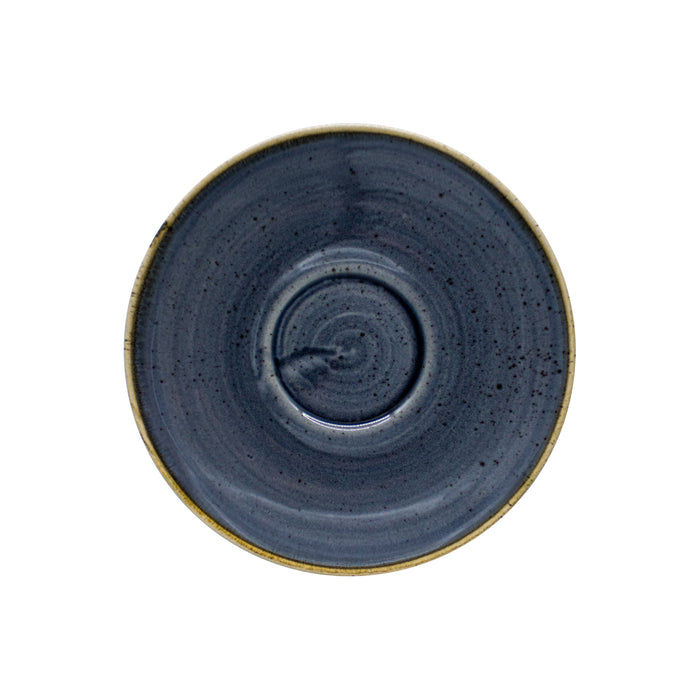 Plato Para Taza Cafe 16 Cm Blueberry Stonecast