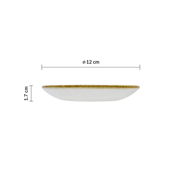 Plato Para Taza Espresso 12 Cm Blueberry Stonecast Beverage