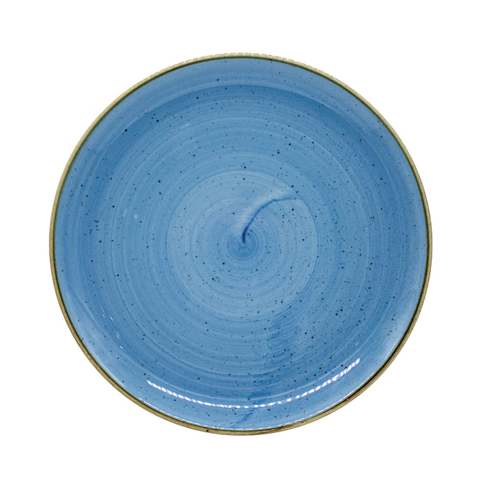 Plato Coupe 28.3 cm Cornflower Blue Stonecast