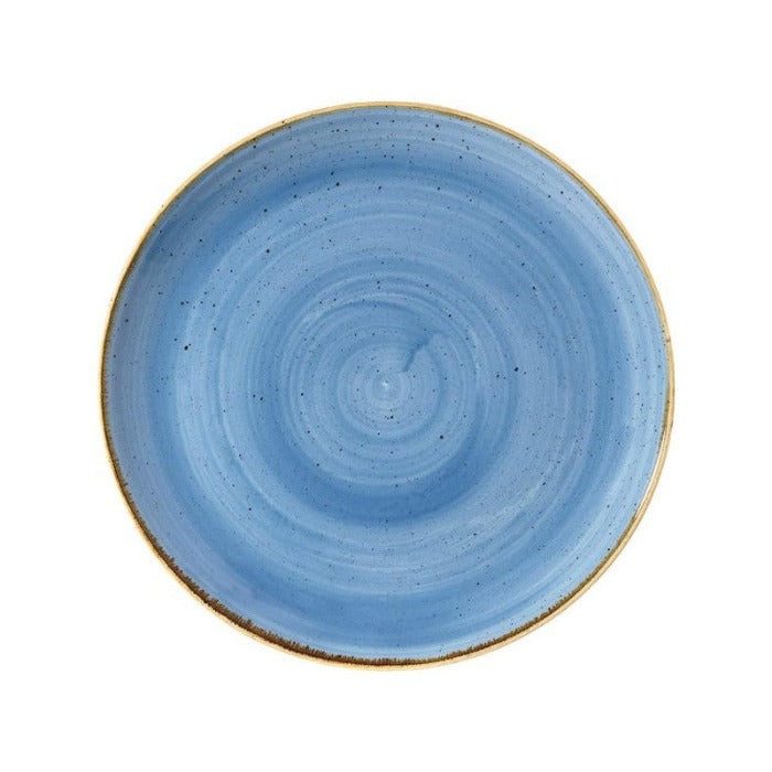 Plato Coupe 21.7 cm Cornflower Blue Stonecast