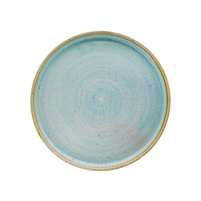 Plato Borde Alto 21 Cm Duck Egg Blue Stonecast