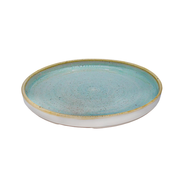Plato Borde Alto 26 Cm Duck Egg Blue Stonecast