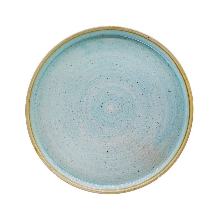 Plato Borde Alto 26 Cm Duck Egg Blue Stonecast