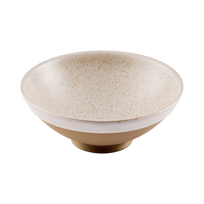 Bowl 1 Lt 20 cm Speckled White Emerge