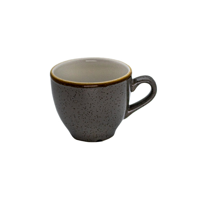 Taza Moka 4 Oz (118ml) Peppercorn Grey Stonecast
