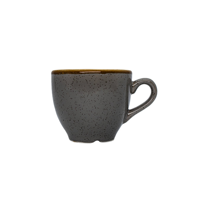 Taza Moka 4 Oz (118ml) Peppercorn Grey Stonecast