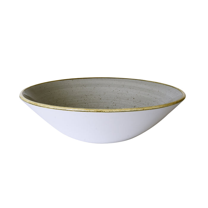 Bowl Coupe 26 Oz (769ml) 19 cm Peppercorn Grey Stonecast