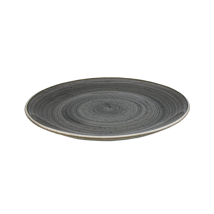Plato Coupe 26.2 cm Peppercorn Grey Stonecast