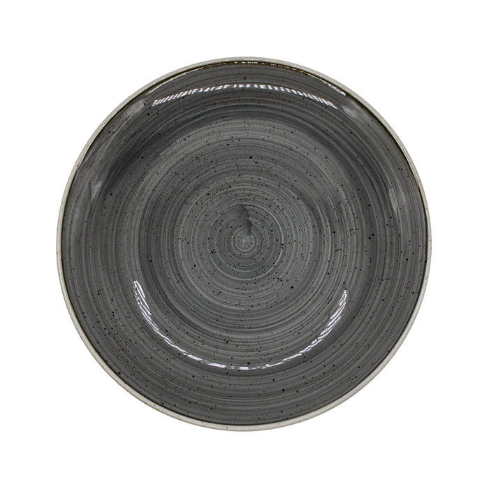 Plato Coupe 26.2 cm Peppercorn Grey Stonecast